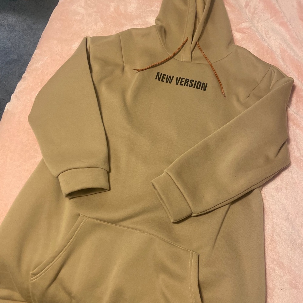 Plus size hoodie dress